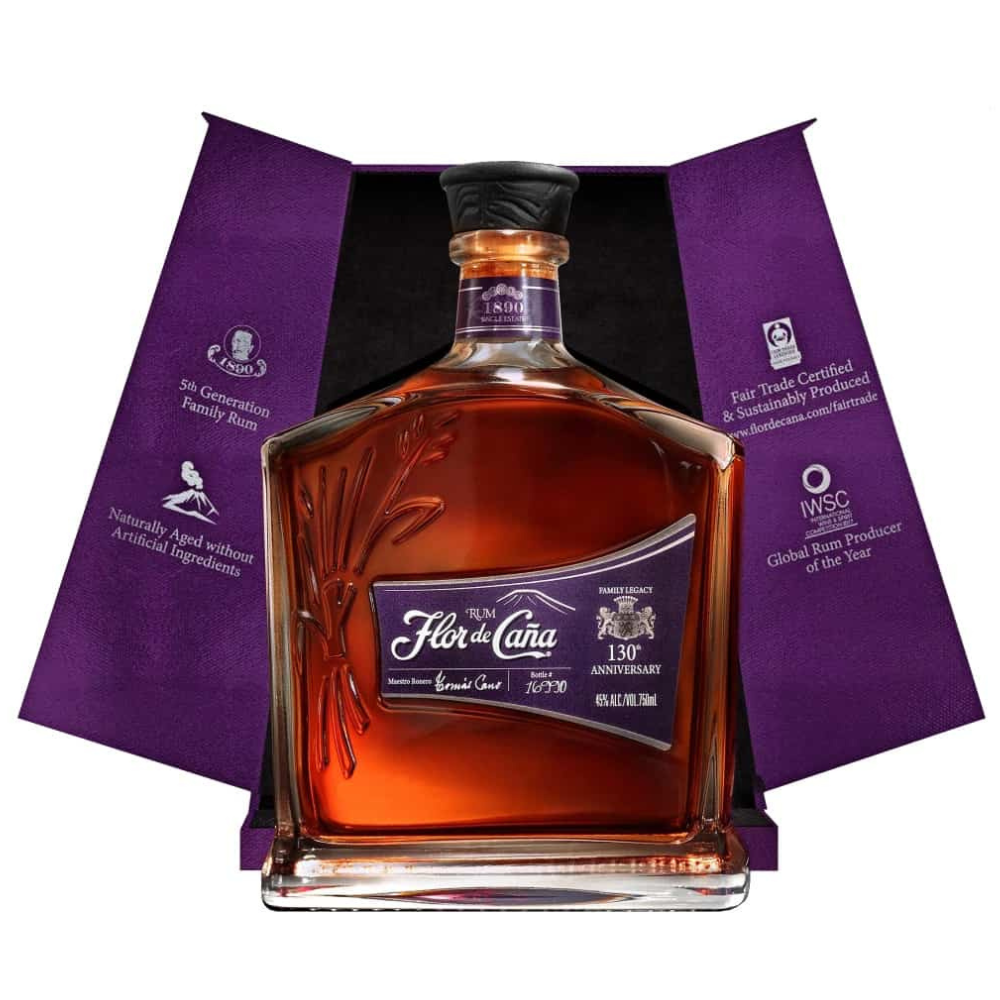 Rum Flor de Caña 20 Years 130th Anniversary LIMITED EDITION