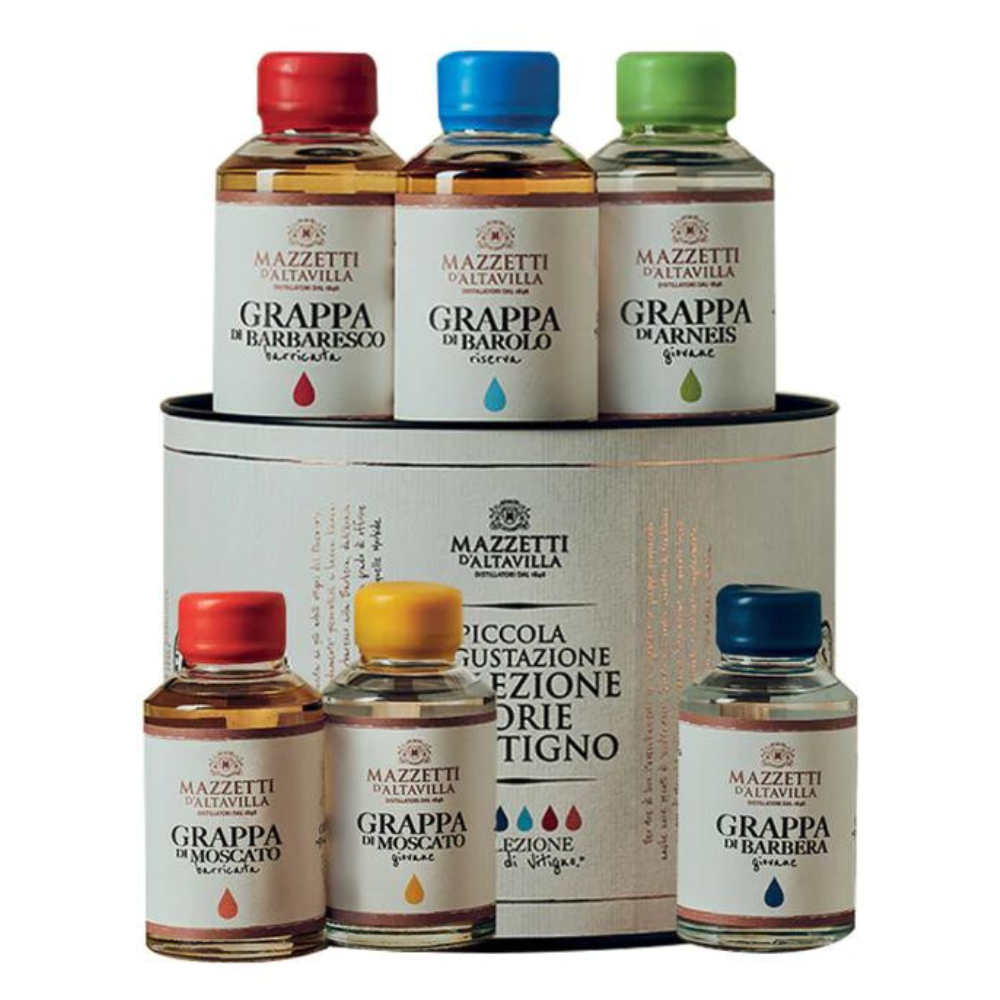 Grappa MAZZETTI D'ALTAVILLA Grape Stories Tasting Kit