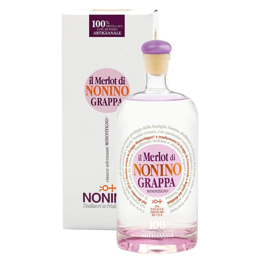 GRAPPA NONINO El monovarietal de Merlot