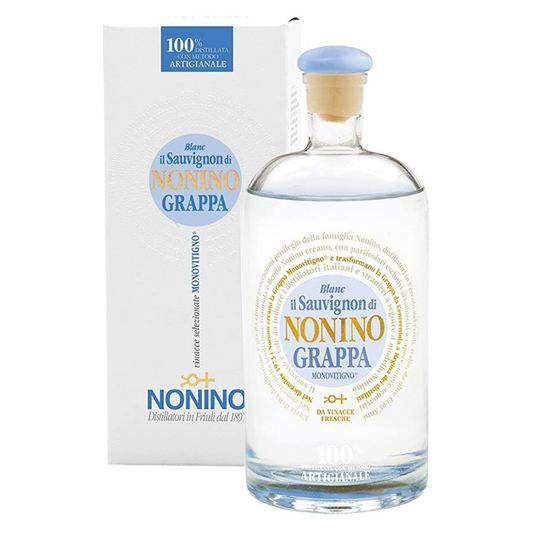 GRAPPA NONINO El monovarietal de Sauvignon Blanc